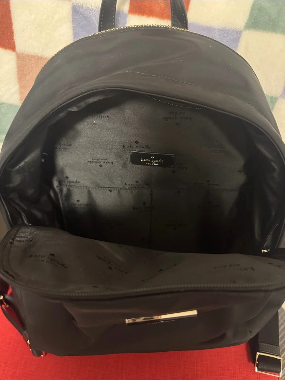 kate spade Black Nylon Everyday Backpack